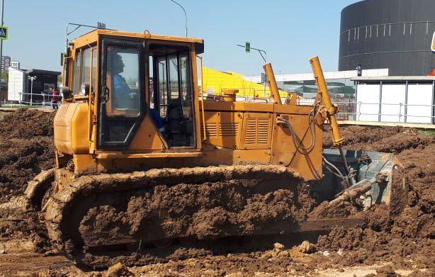 планировка грунта бульдозером планировка грунта бульдозером