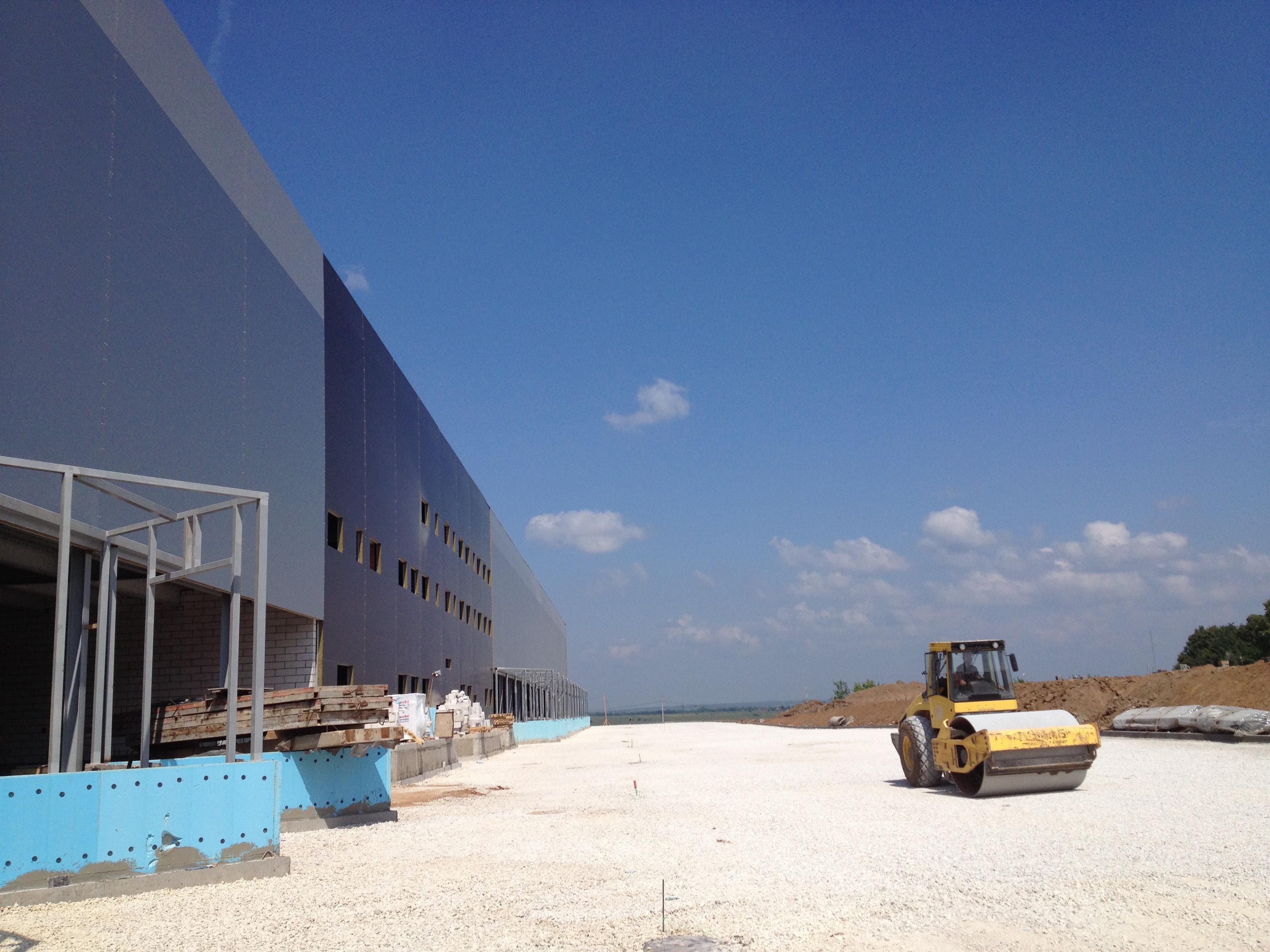 благоустройство территории завода