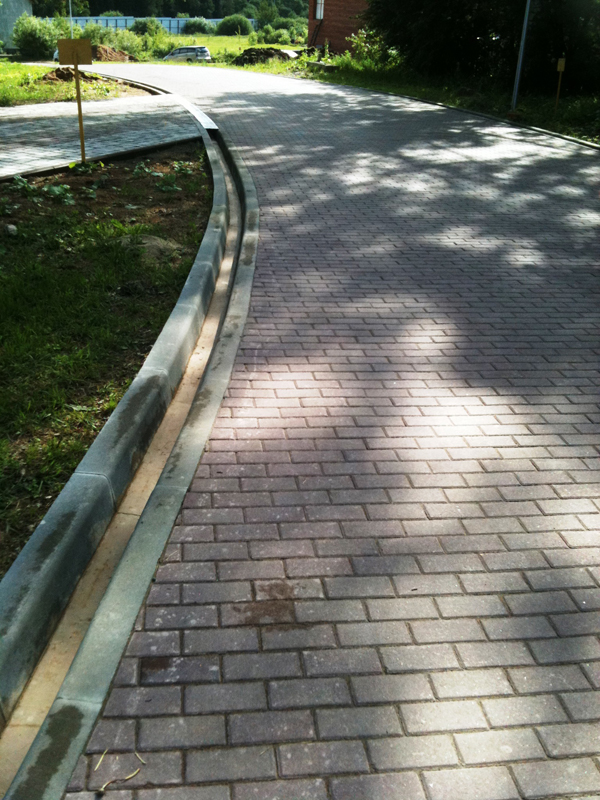 укладка тротуарной плитки
