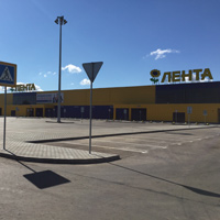 строительство стоянки ТЦ благоустройство территории ТЦ